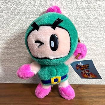 Amazon.co.jp: スーパーボンバーマン ぬいぐるみ 2個セット : おもちゃ