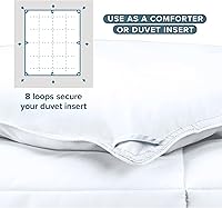 Vista 5 de Bare Home serie 1800 Edredón para niños, extralargo, con relleno sintético, muy suave, calor en todas las estaciones, tamaño individual/individual