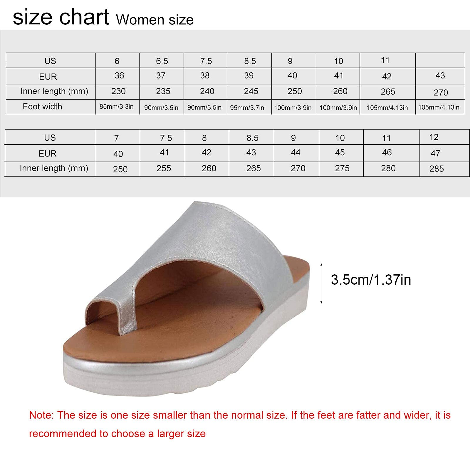 Sandalias de corrección de juanetes de verano para mujer, sandalias de corrección de huesos del dedo gordo, ortopédicas para pies con soporte para el arco, zapatos planos de cuña, antideslizantes, pa
