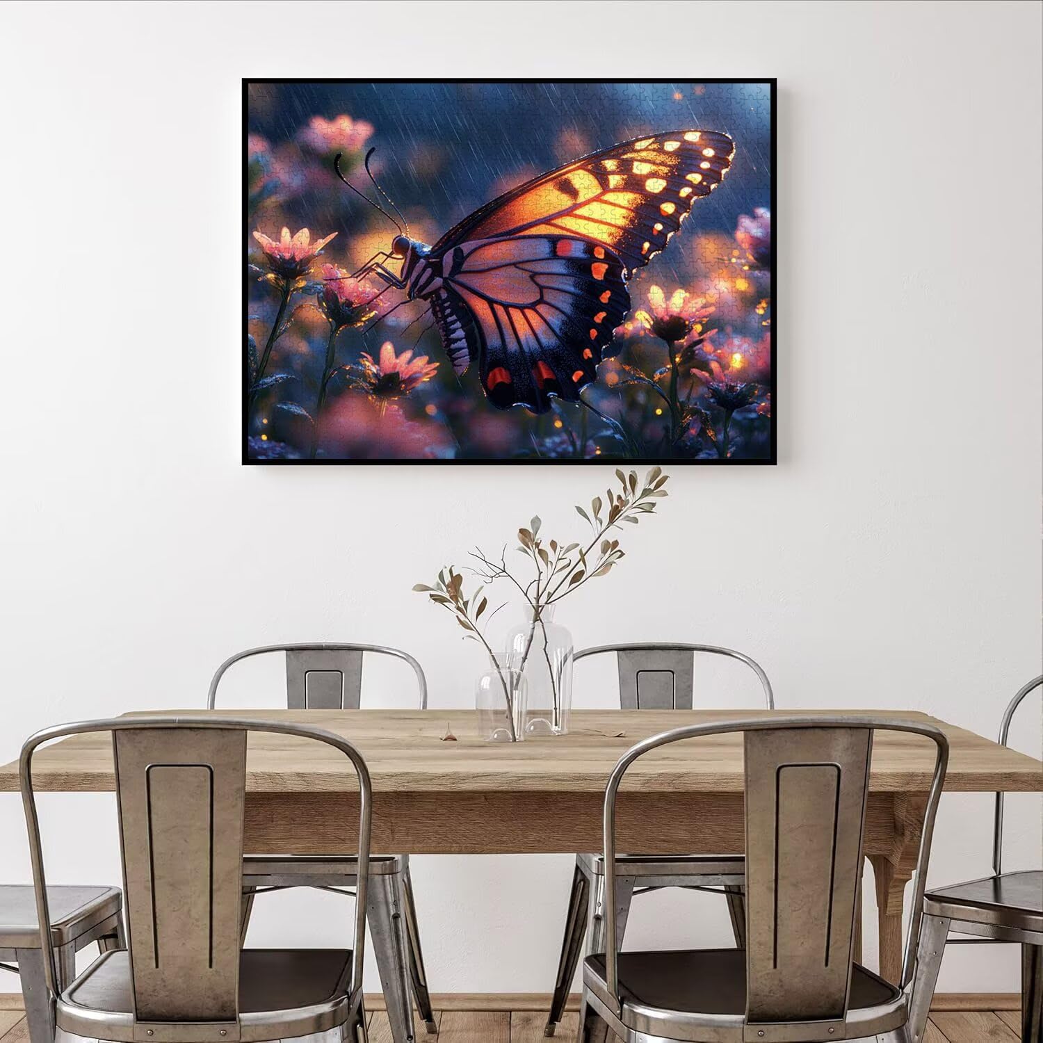Puzzle 4000 elementów motyl wyzwanie klasyczne puzzle, n-276 | Rodzinne puzzle, zajęcia relaksacyjne, trudna sztuka puzzle deszcz, niezapomniane wyzwania, prezent dla kobiet
