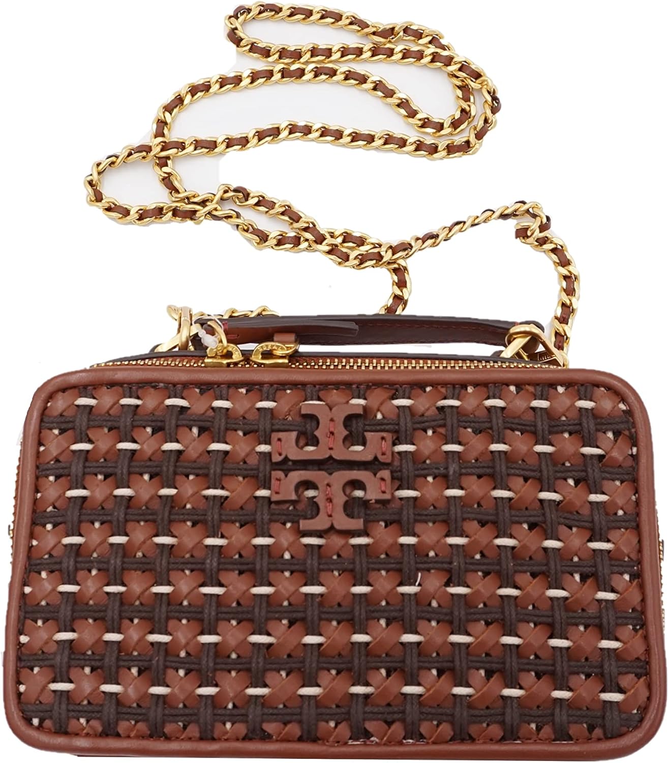 tory burch woven bag