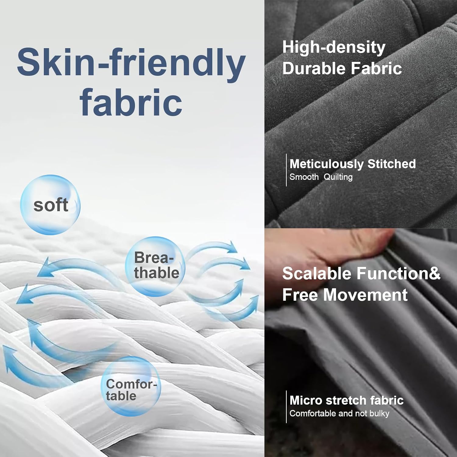 Chrisuno Women's Warm Winter Coat Velvet Puffer Jacket Quilted Faux Fur Hood - Image 5