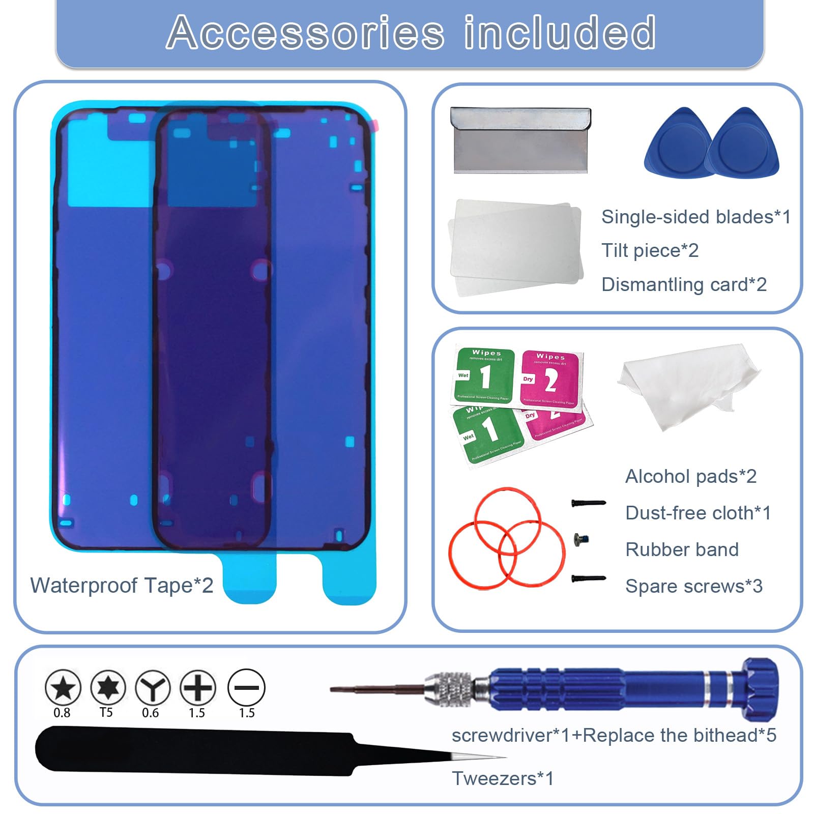 IPhone 15 Plus Back Glass Replacement - Includes Pre-Installed Plate, Wireless Charging Coil, Camera Frame (Green)