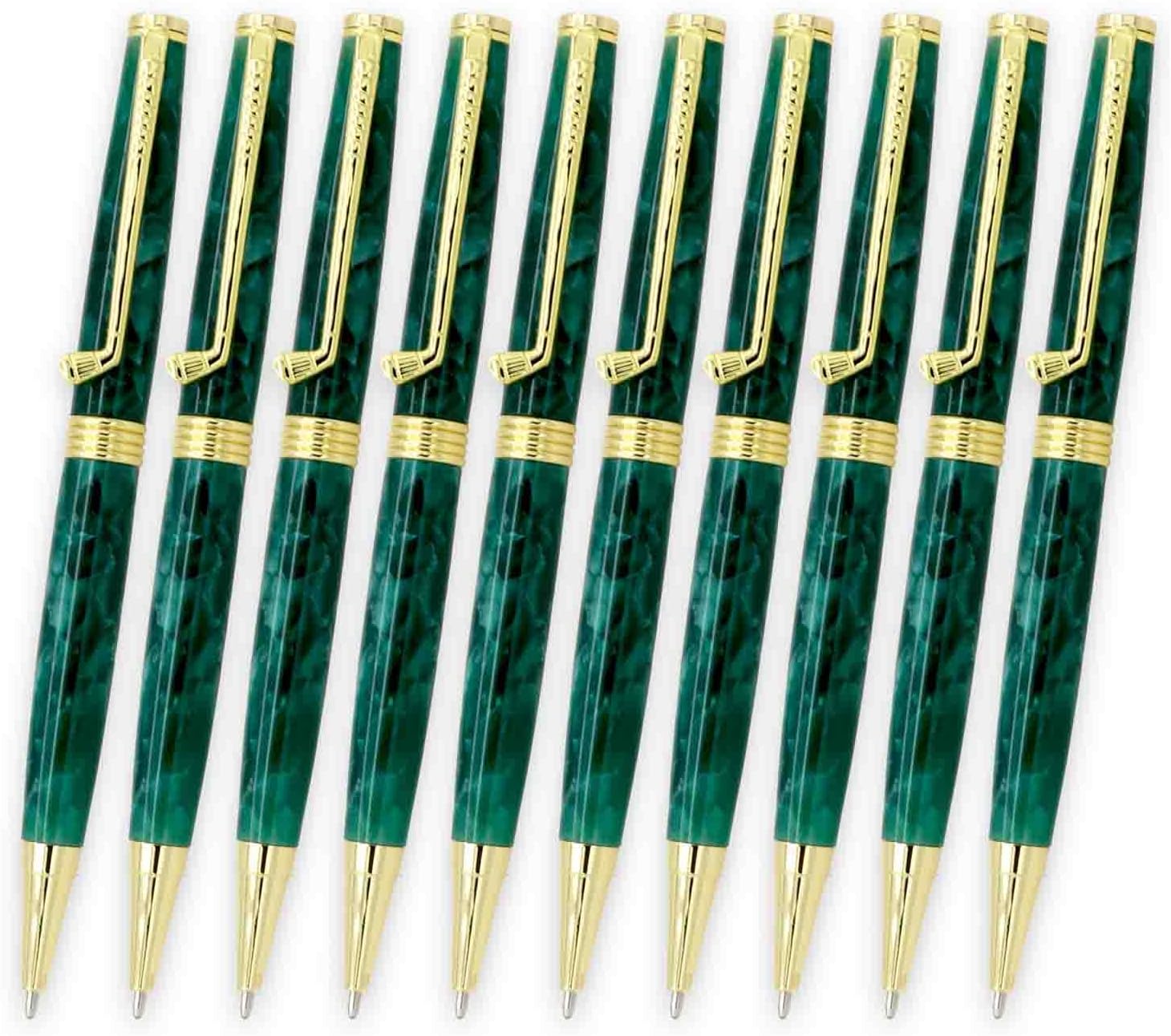 Legacy Woodturning, Golf Club Pen Kit, Gold Finish, 10 Pack