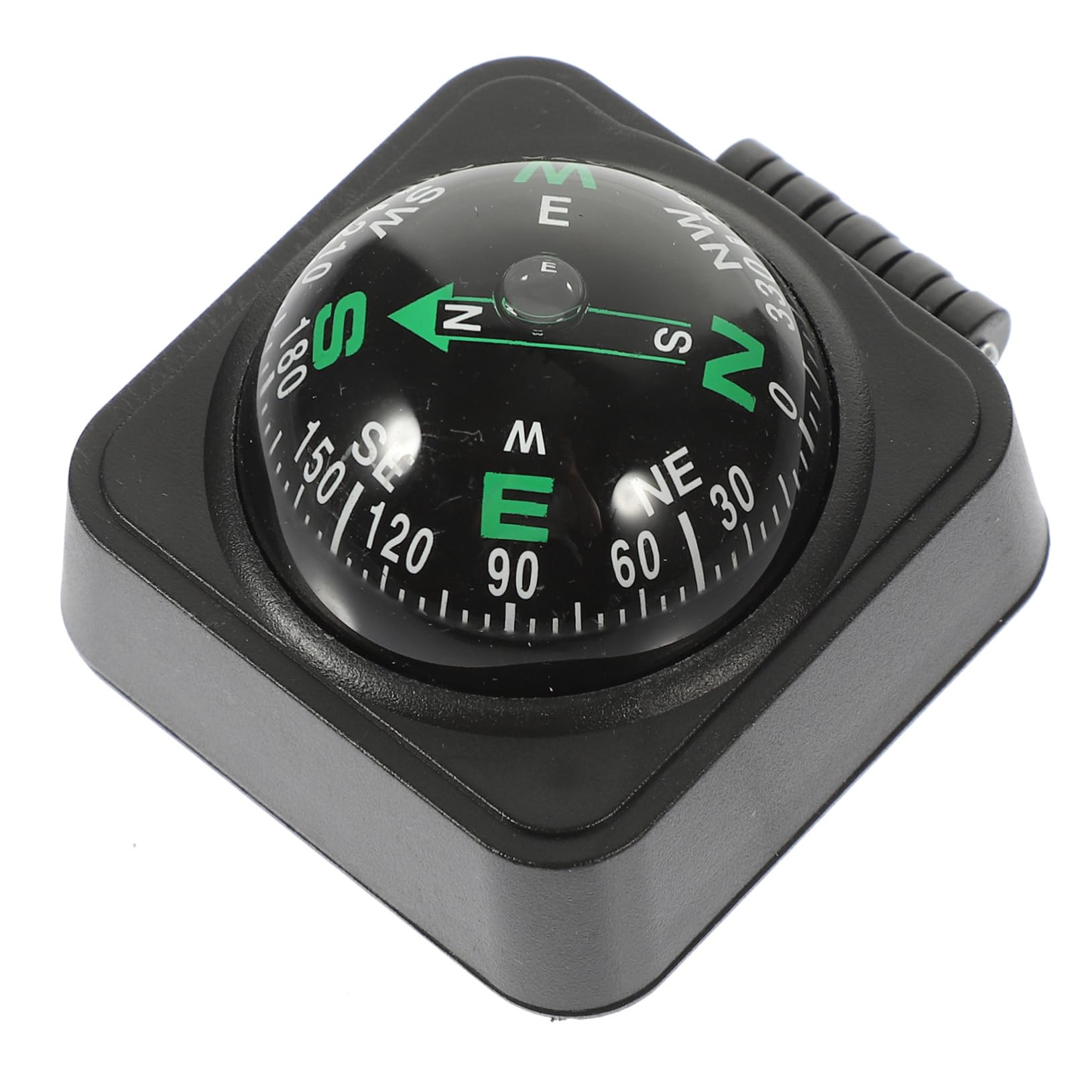 Cabilock Car Dashboard Compass Ball Navigation Tool for Vehicles and Boats Easy to Install Stylish Design for Outdoor Adventures Versatile Use Camping and Road Trips
