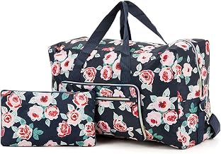 Arxus Travel Bag Large Foldable Tote Shoulder Bag for Women and Men