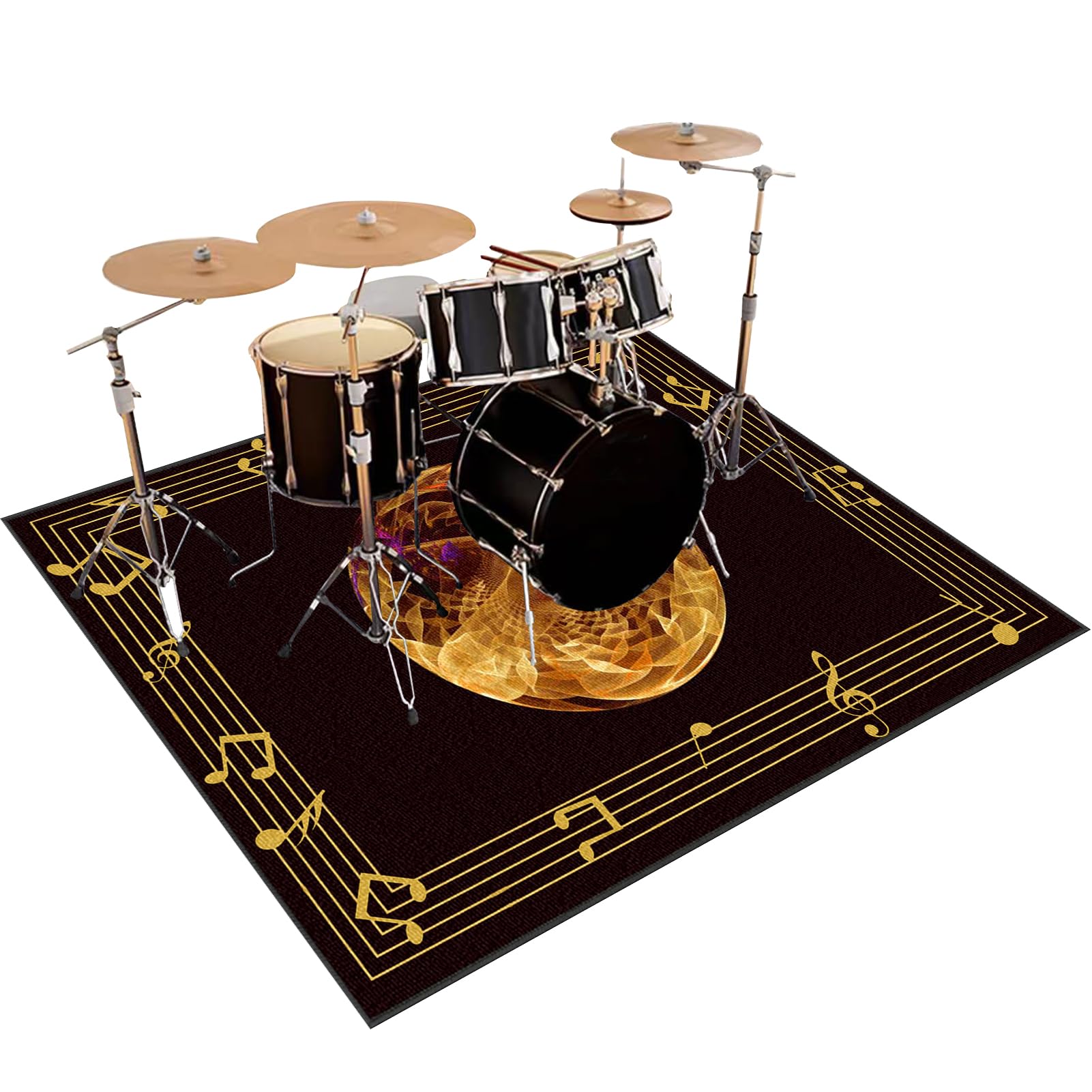 Bęben Dywan Dźwiękoszczelna Mata do baterii Elektroniczna Bateria Bateria Dywaniki Dywaniki Pump Box Antypoślizgowe Maty Bębnowe Maty Wodne 140 x 100 cm