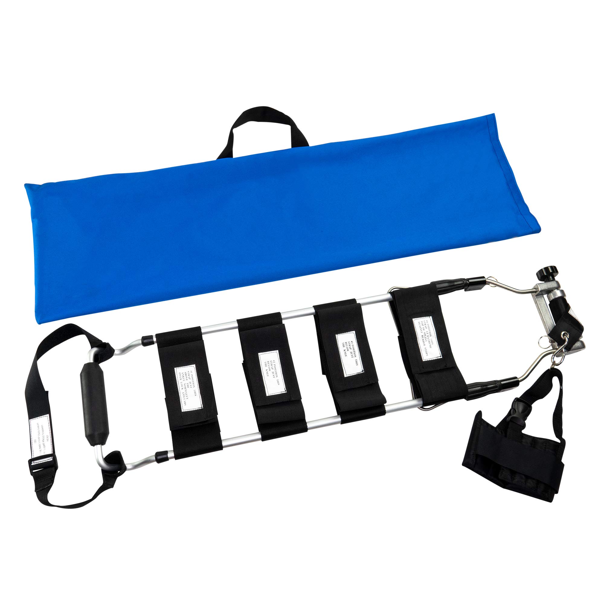 Mobility Splints Buy LINE2design Adult Traction Splint 4 Leg Straps Effectively Reducing ...