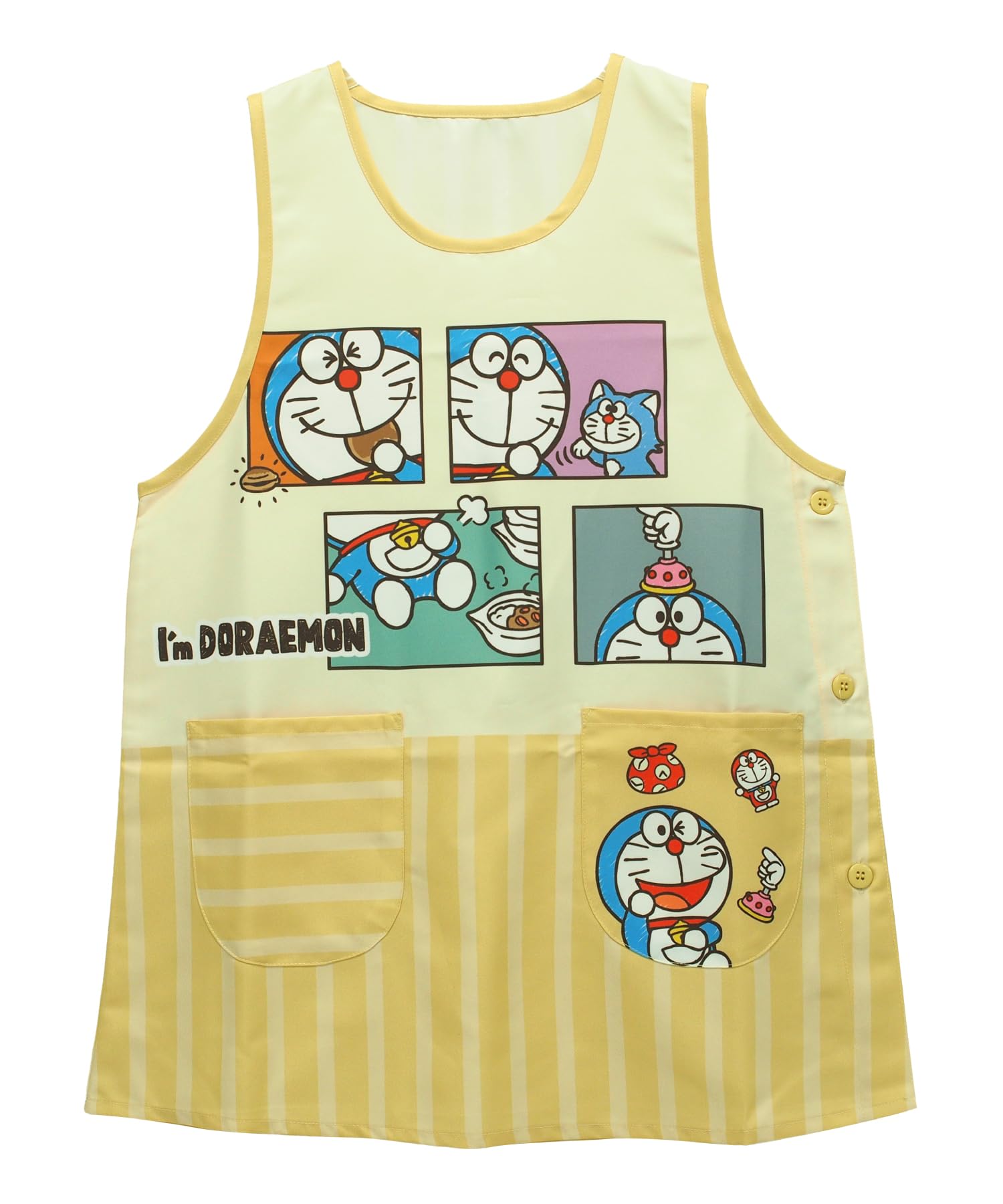 Amazon.co.jp: [ON NISHIKI] ドラえもん エプロン 保育士 キャラクター