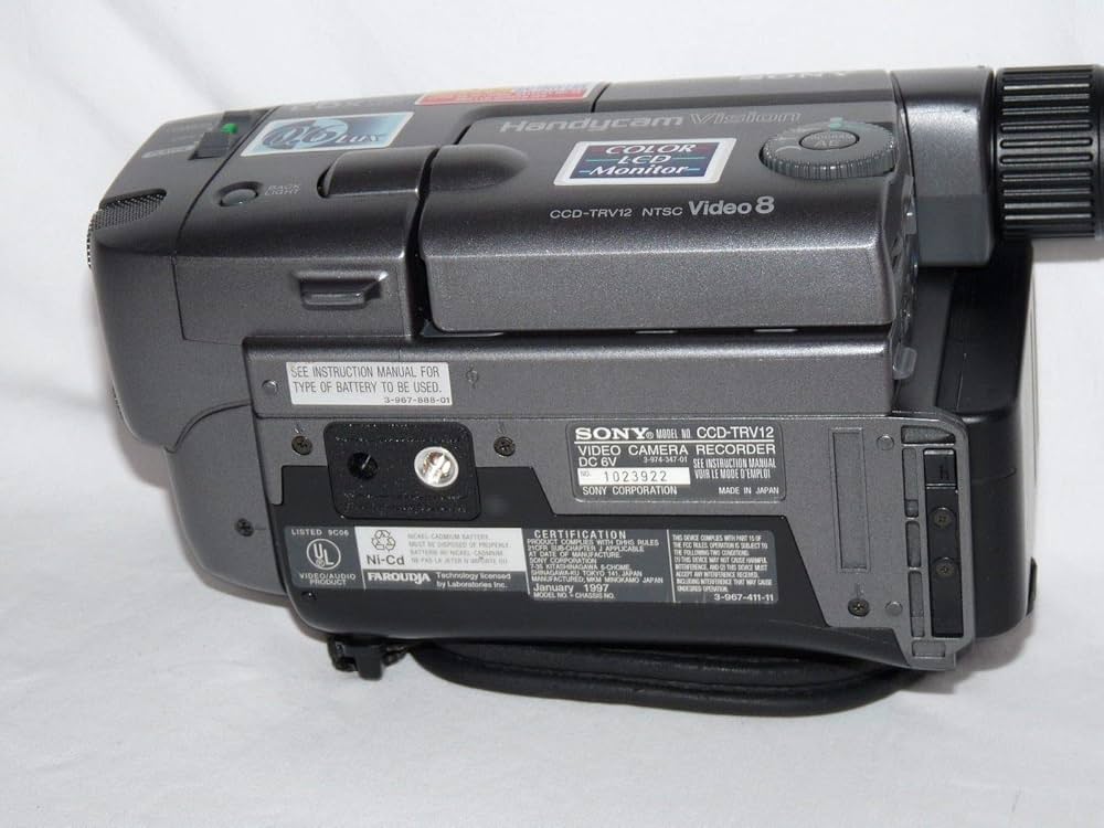 Sony CCD-TRV12 Videocámara Handycam 8 mm, 26 - Amazon.com