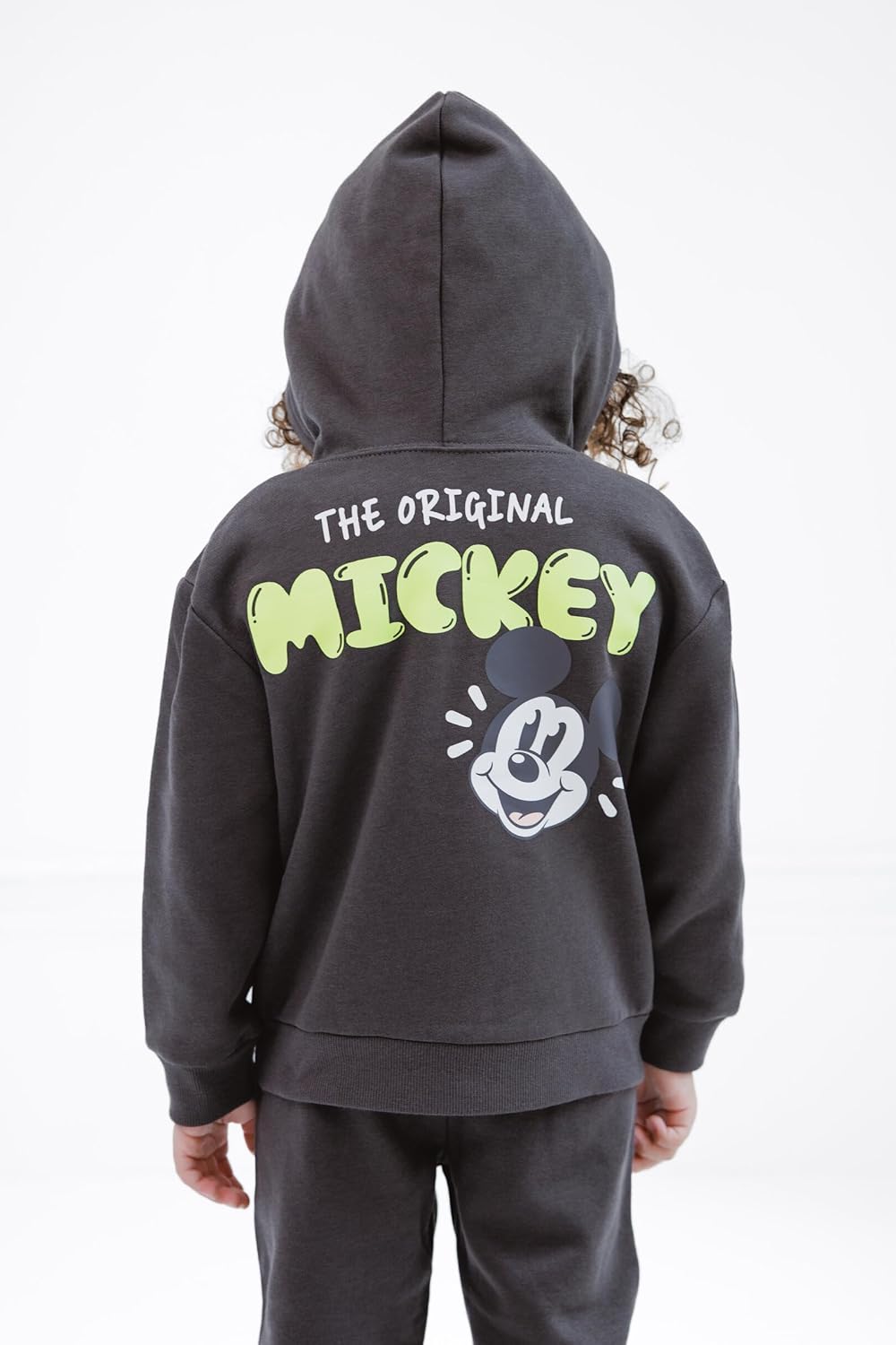 Disney Mickey Mouse Christmas Fleece Pullover Hoodie & Jogger Pants Outfit Set Newborn to Big Kid Sizes (0-3 Months - 14-16)