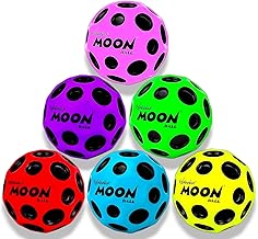 WINBLE Moon Ball Pack of 2 � High Bounce Outdoor Fun for All Ages | Durable, Textured Grip, and Lunar Surface-Inspired Design (6)
