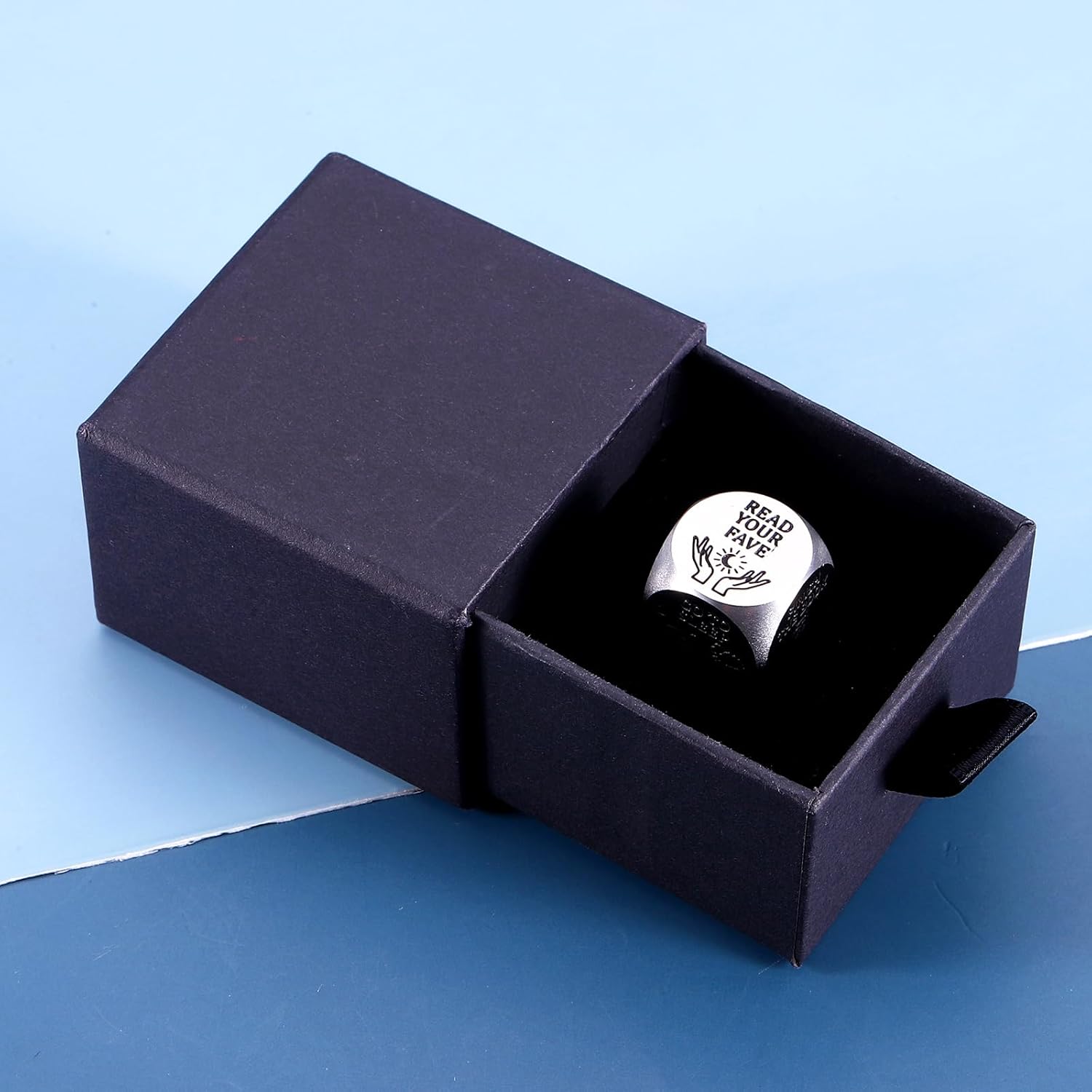 Christmas Stocking Stuffers for Women Santa Gift Exchange Dice White Elephant Gag 1st Anniversary for Couple White Elephant Gifts Santa Swap Gift Exchange Dice Anniversary for Man Book Reading