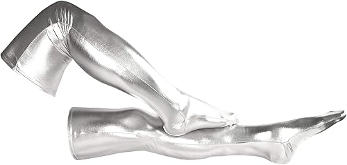 Miniatura 6 de Seeksmile Calcetines unisex de elastano metálico brillante