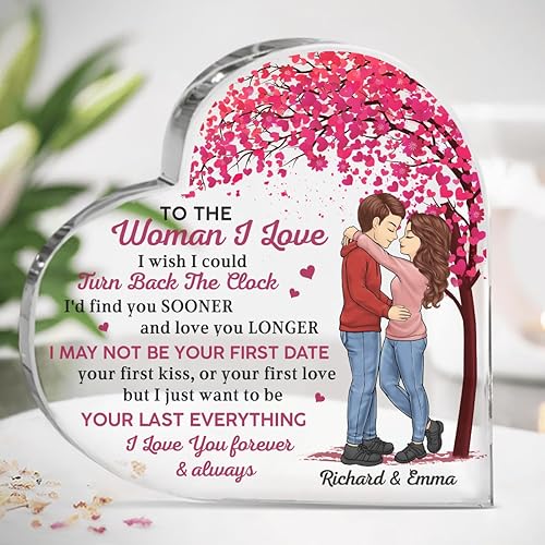 Miniatura 1 de Pawfect House Just Want To Be Your Last Everything, placa acrílica personalizada para parejas, regalos de aniversario de San Valentín para parejas,
