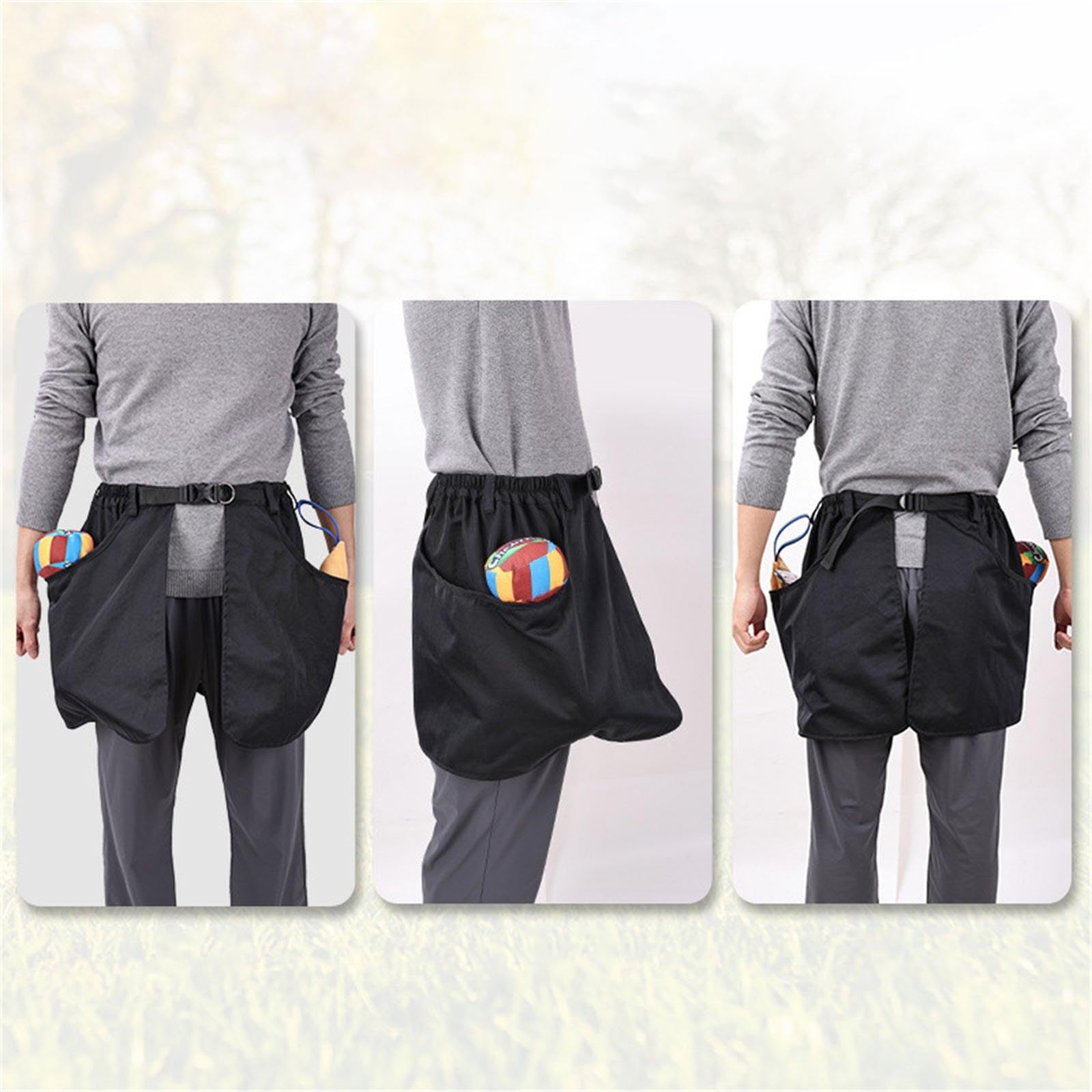 Pochettes de friandises réglables pour chien pour la promenade en plein air avec grande poche Outil de dressage pour chien Fournitures pour animaux