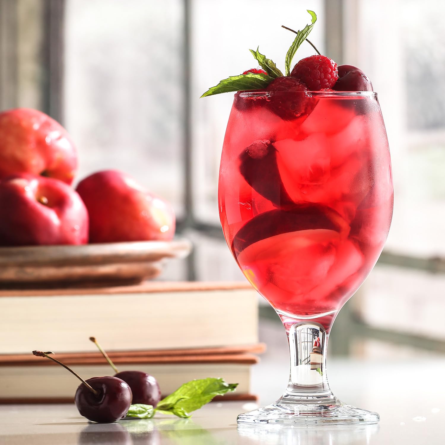 Calici Per Acqua LAV Misket - Pack Da 6 Da 26cl Per Casa E Ricorrenze, Design Elegante - Foto 4