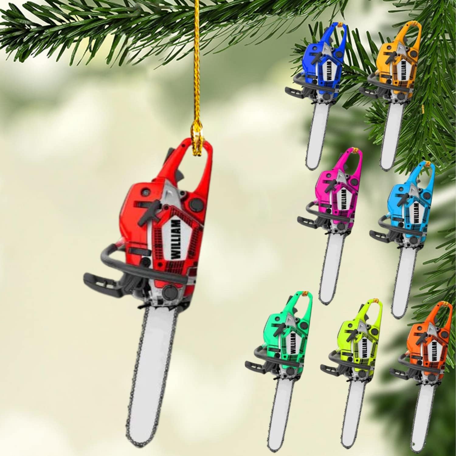 Piratify Personalized Name Arborist Ornament for Xmas 2023