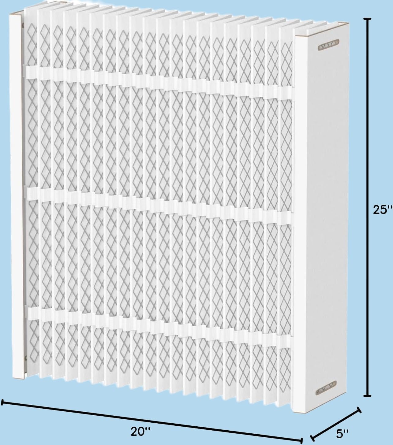 2 Packs EXPXXFIL0016 Merv 13 16x25 Filter Media Compatible with Bryant/Carrier EZ-FLEX EXPXXFIL0016 heating and cooling system, Part Number: EXPXXFIL0016