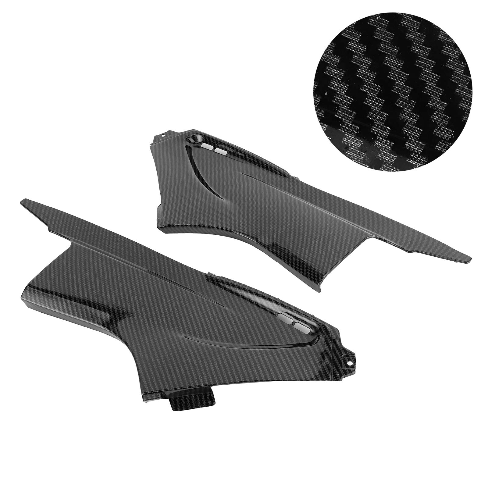 Seitenluftkanalabdeckung, Carbonfaser ABS, Passend für R6