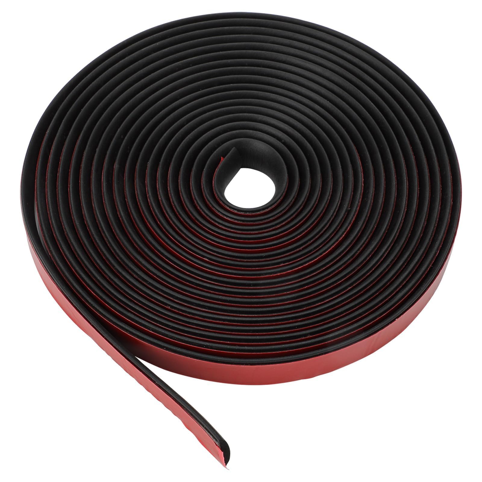 EEEKit 5M/16FT Auto Seal Weather Stripping, Rubber Sealing Strip Trim Cover, for Car Front Rear Windshield Sliding Doors