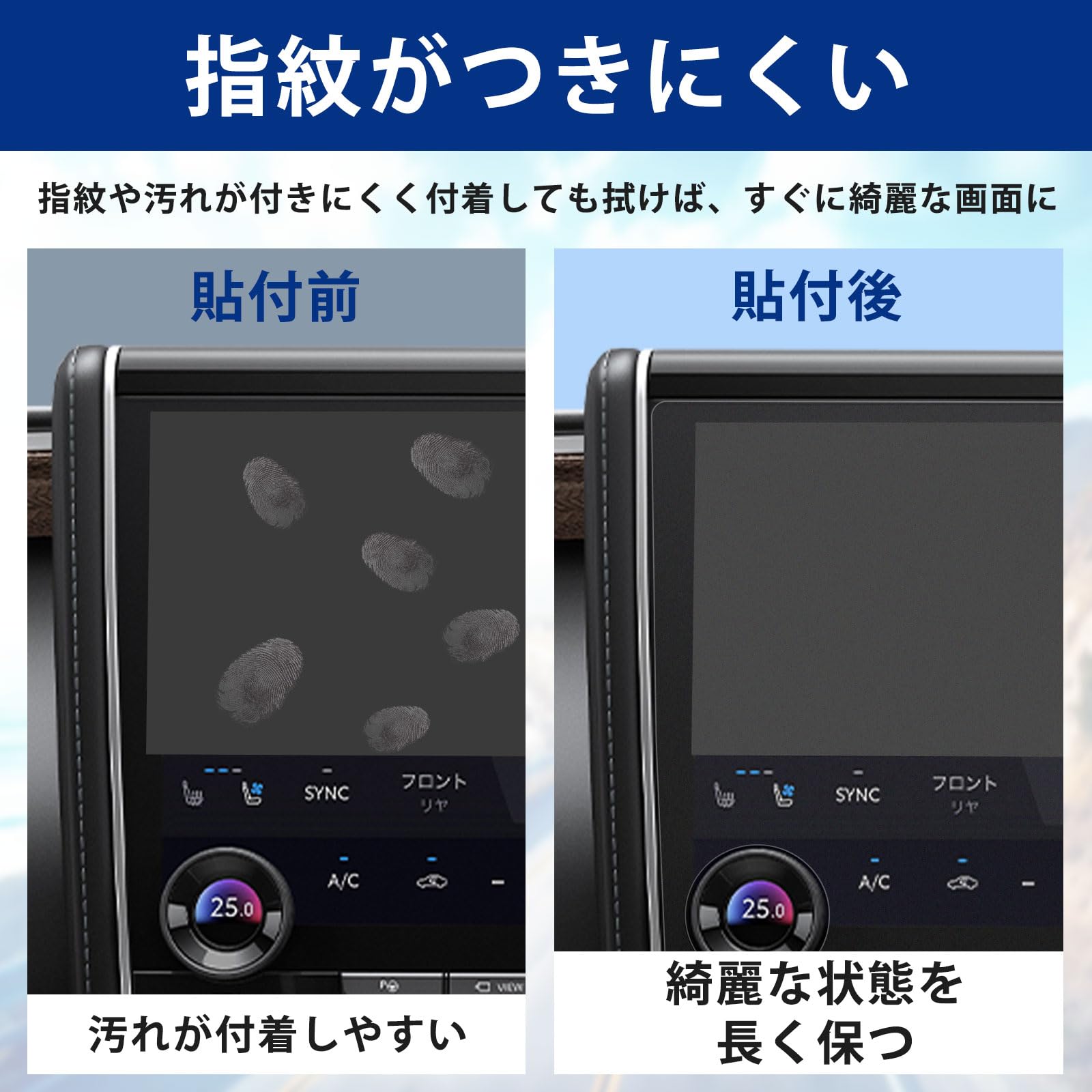 Amazon.co.jp: Lifeinnotech (2枚入り) アルファード ヴェルファイア