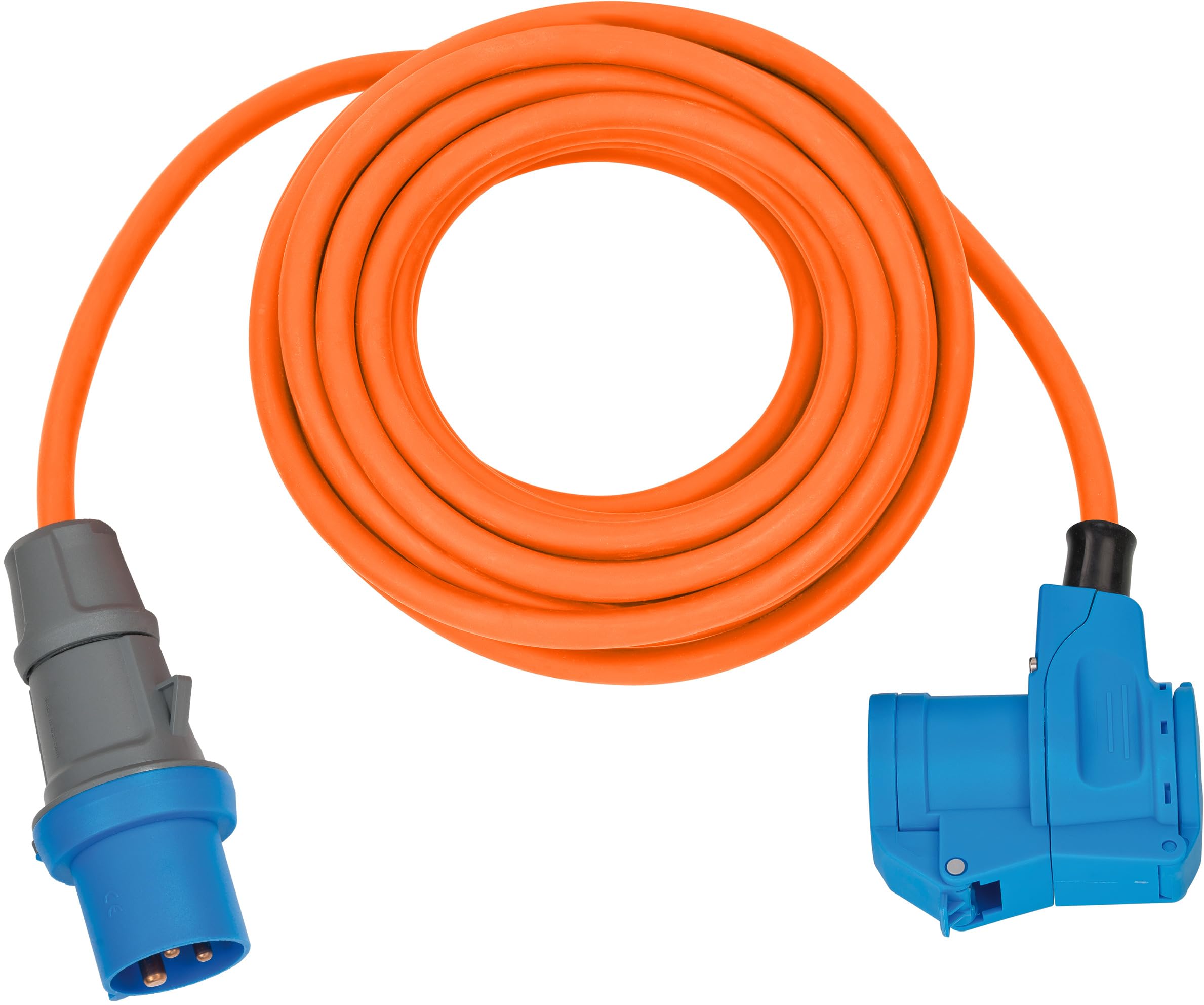 Brennenstuhl CEE-Verlängerungskabel 10m 230V 16A Camping Kabel orange Außenbereich