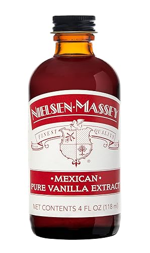 Nielsen-Massey Extracto mexicano de vainilla pura con caja de regalo 4 onzas