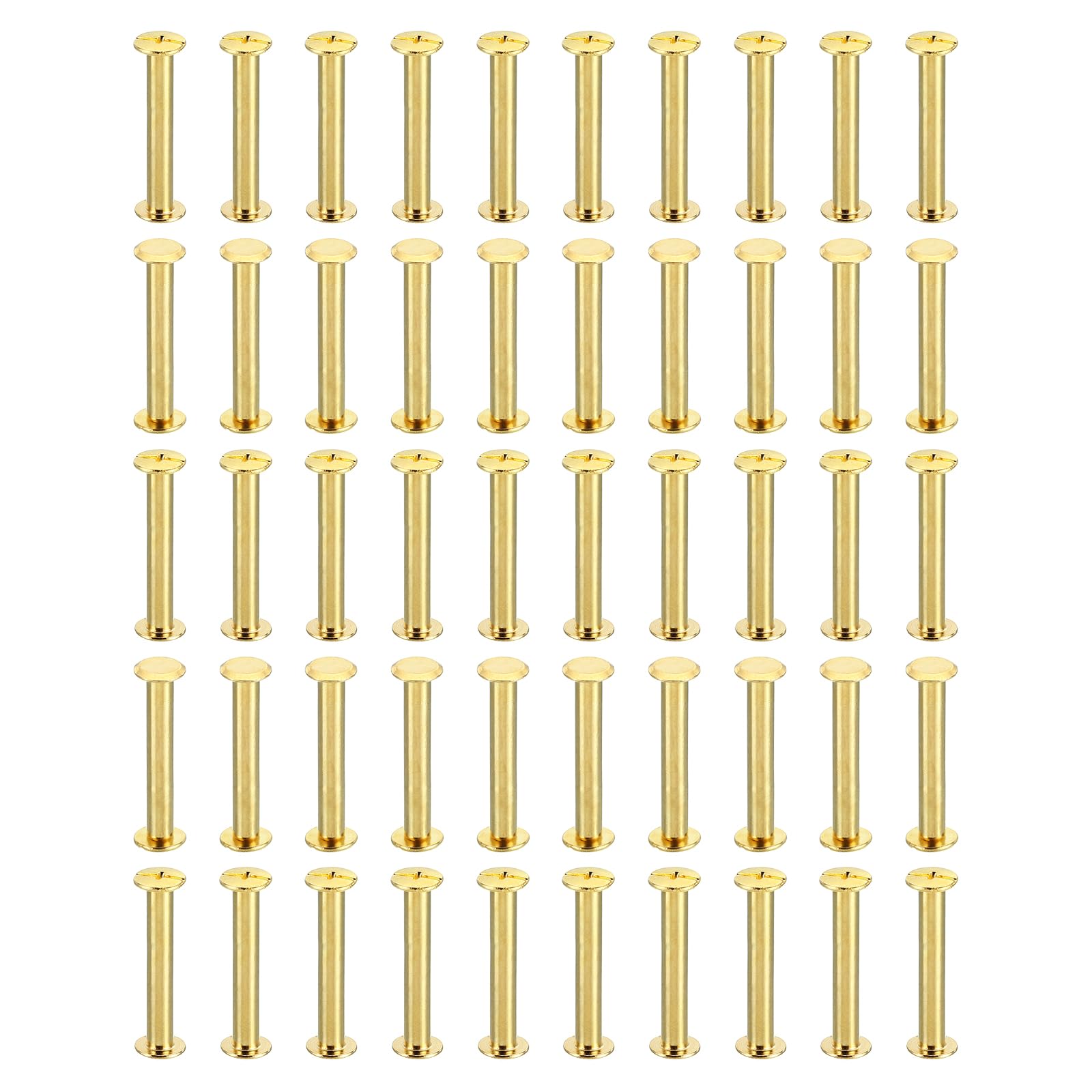 PATIKIL 50 Sets Chicago Screws