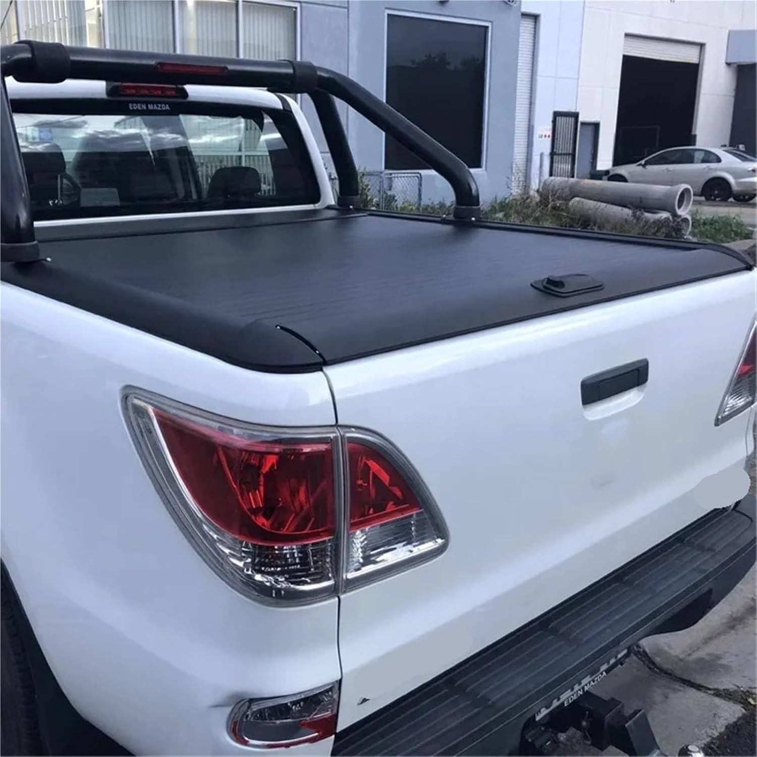 4X4 Accessories Ute Roller Lid Shutter Aluminum Pickup Retractable Truck Bed Manual Tonneau Cover