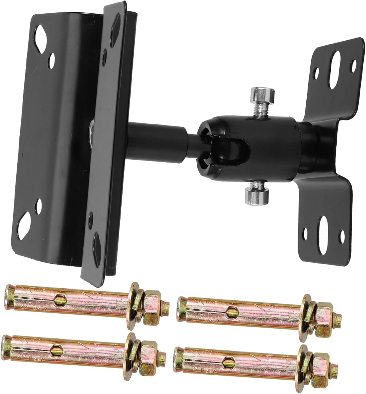3sets Surround Sound Speaker Mounts Wall-Mounted Brackets Space-Saving Speaker Brackets Swivel