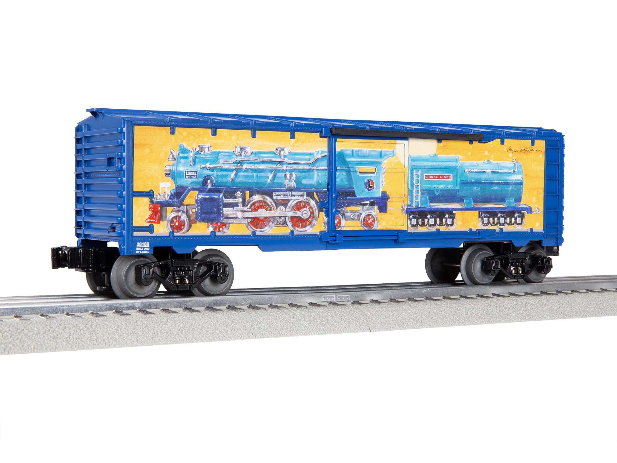 Lionel Angela Trotta Thomas Blue Comet Boxcar