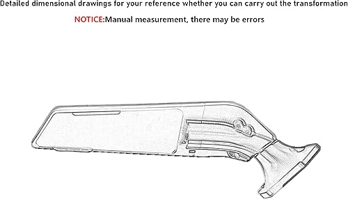 Miniatura 6 de D1M Espejos retrovisores de viento, espejos laterales giratorios de viento, espejo lateral giratorio ajustable, espejo de ala para YAMAHA R3 R15-V3