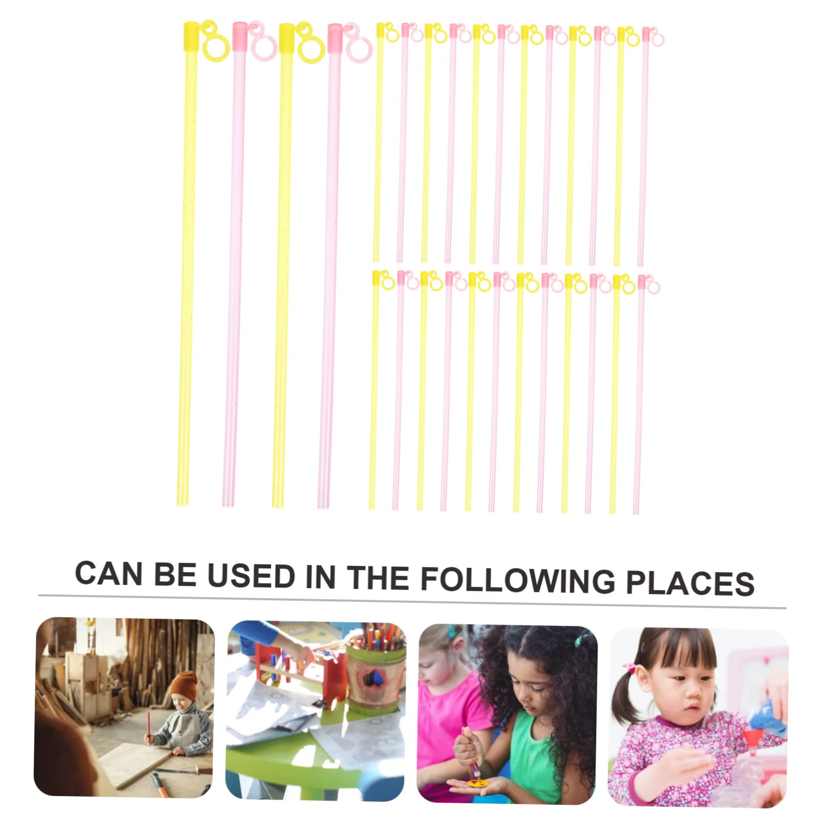 Mipcase 50pcs Handheld Lanterns Stick Lantern Poles Boys and Girls Birthday Party Decorations