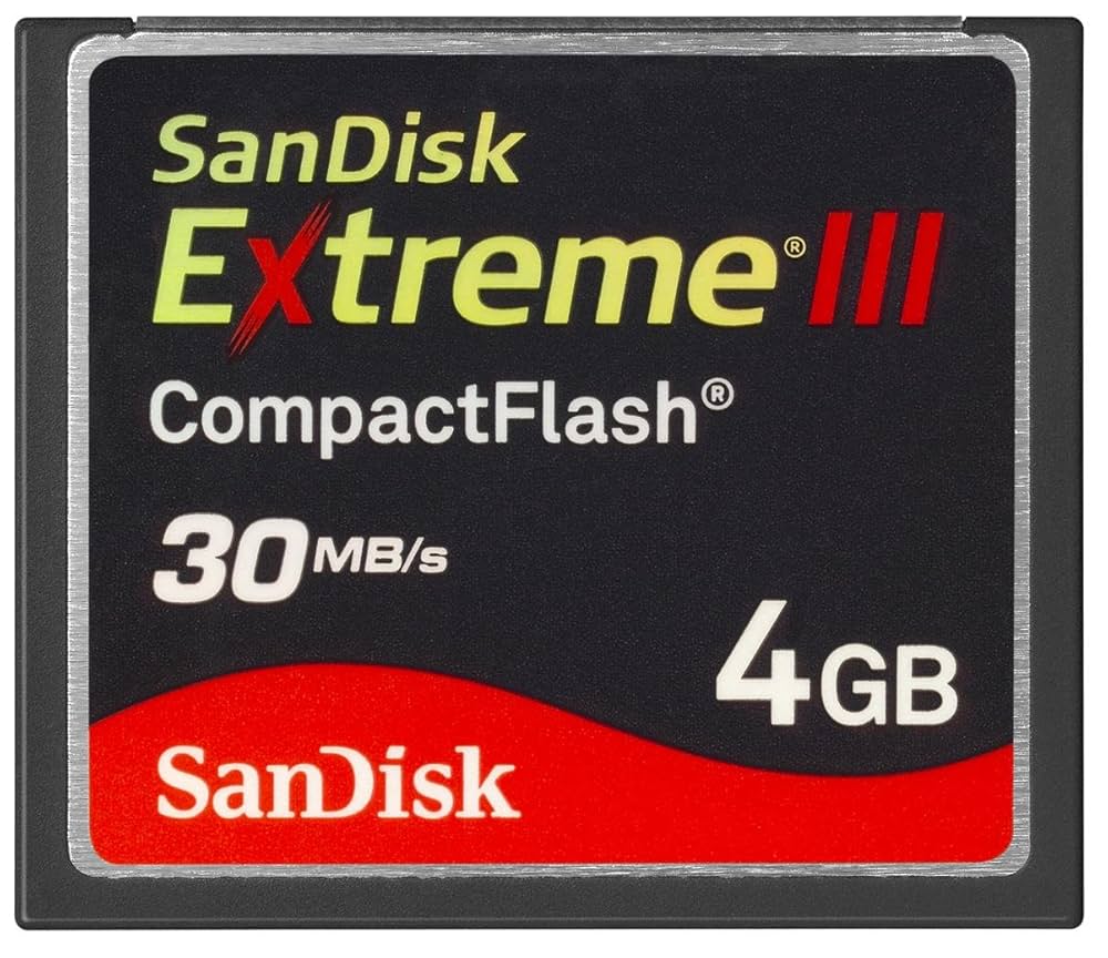 サンディスク コンパクトフラッシュ 4GB EXTREME DUCATI　00 Boxed SanDisk 4GB Extreme Ducati Edition Compact Flash Card