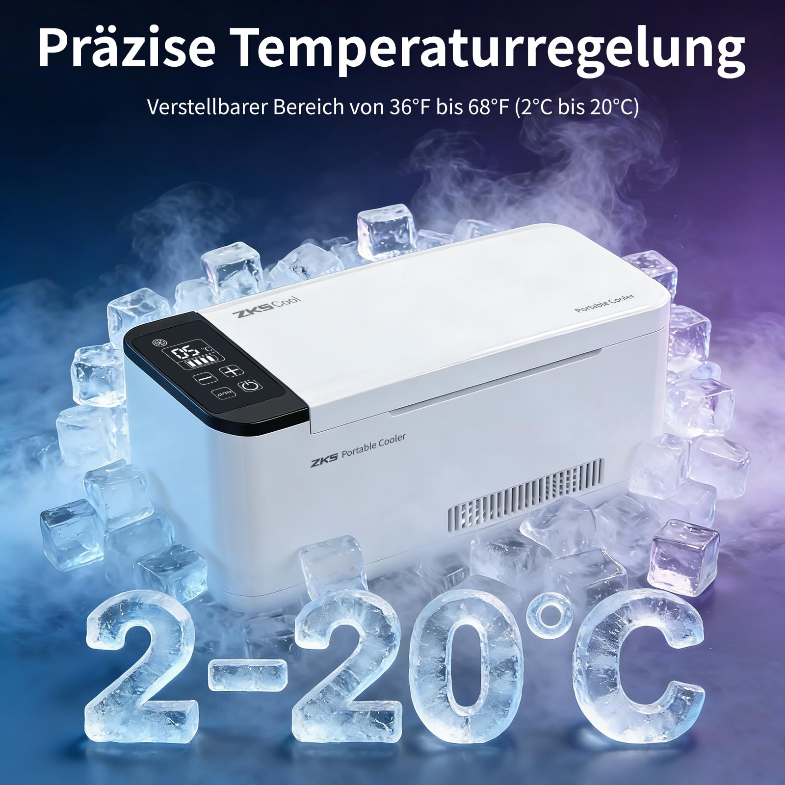 Insulinkühler gekühlter Kasten Tragbare Insulin Kühlbox für Medikamente Mini Intelligente Elektrische Mini Kühlschrank für Auto Reise Zuhause