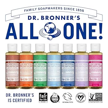 Dr. Bronner's ペパーミント石鹸 3,776ml dr-bronners-pure-castile-