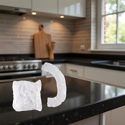 10 piezas de cubierta antipolvo desechable gruesa, fundas transparentes para electrodomésticos de cocina, funda protectora universal a prueba de