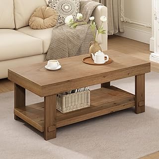 Solid Wood Coffee Table - 42.5