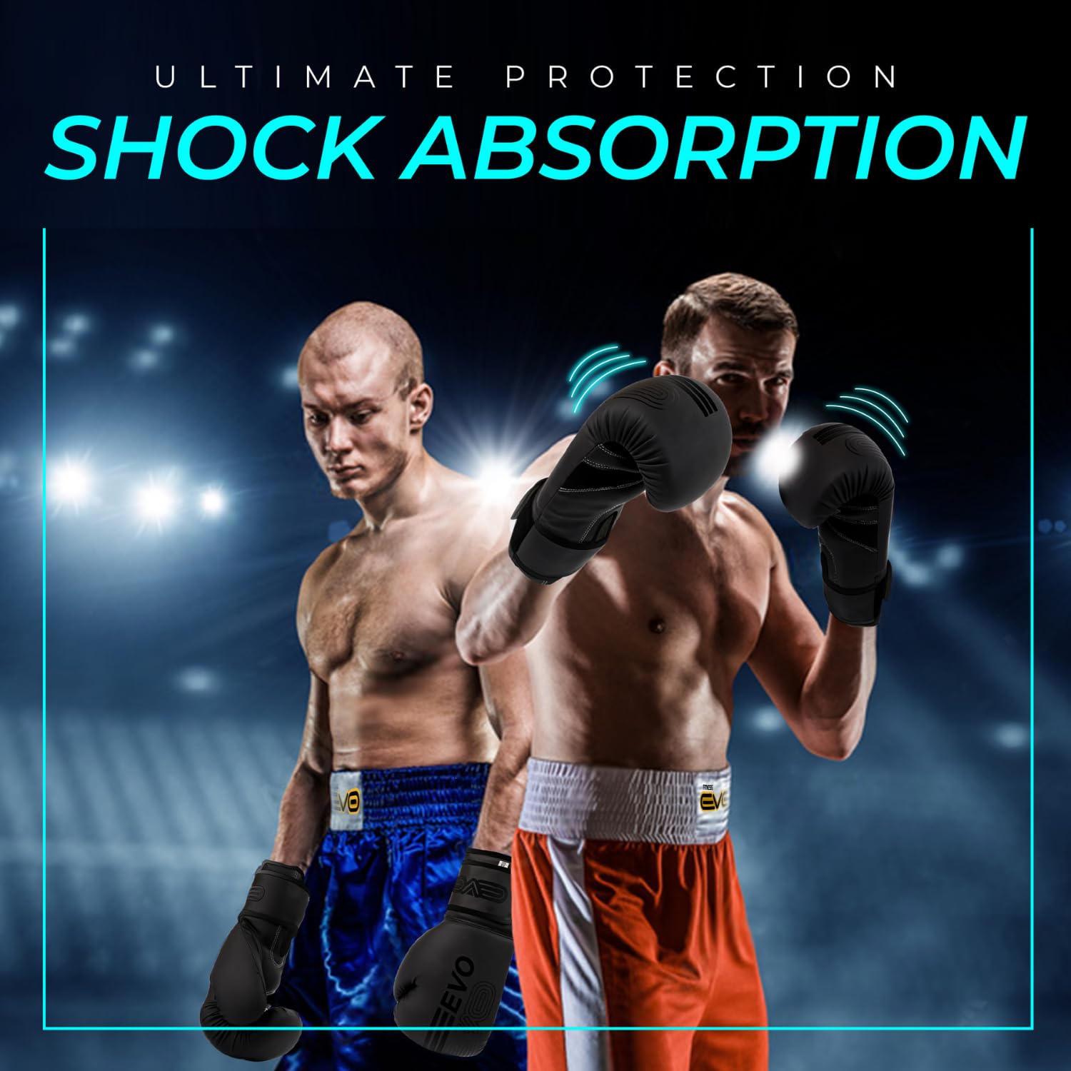 EVO Fitness Matowe czarne rękawice bokserskie MMA Muay Thai sztuki walki Kick Boxing Sparring Szkolenie Walka Mężczyźni Worek treningowy Damskie Różowe rękawiczki z owinięciami dłoni