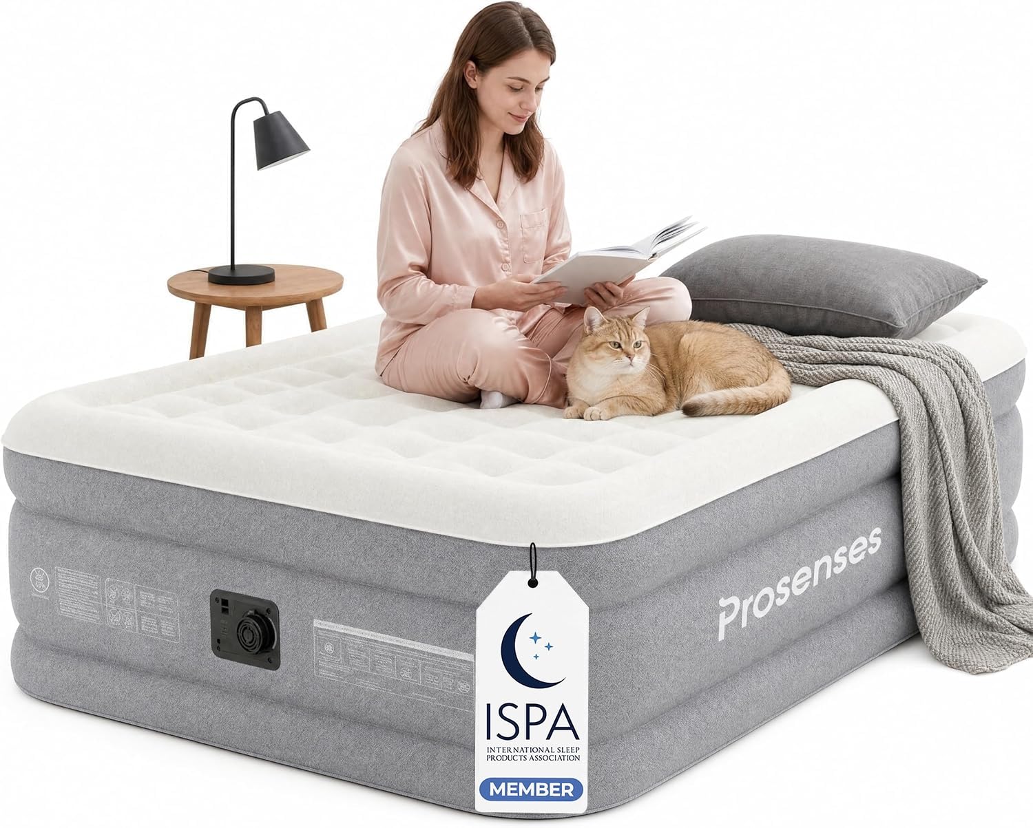 Photo 1 of Prosenses Twin XL Air Mattress with Built-in Pump