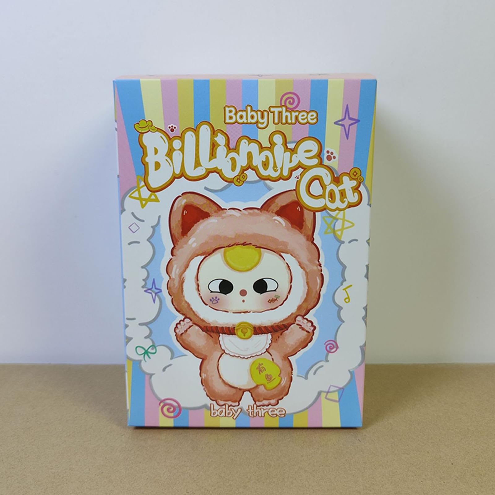 Amazon.com: Baby Three Billionaire Lucky Cat Series Box Toys, Cat