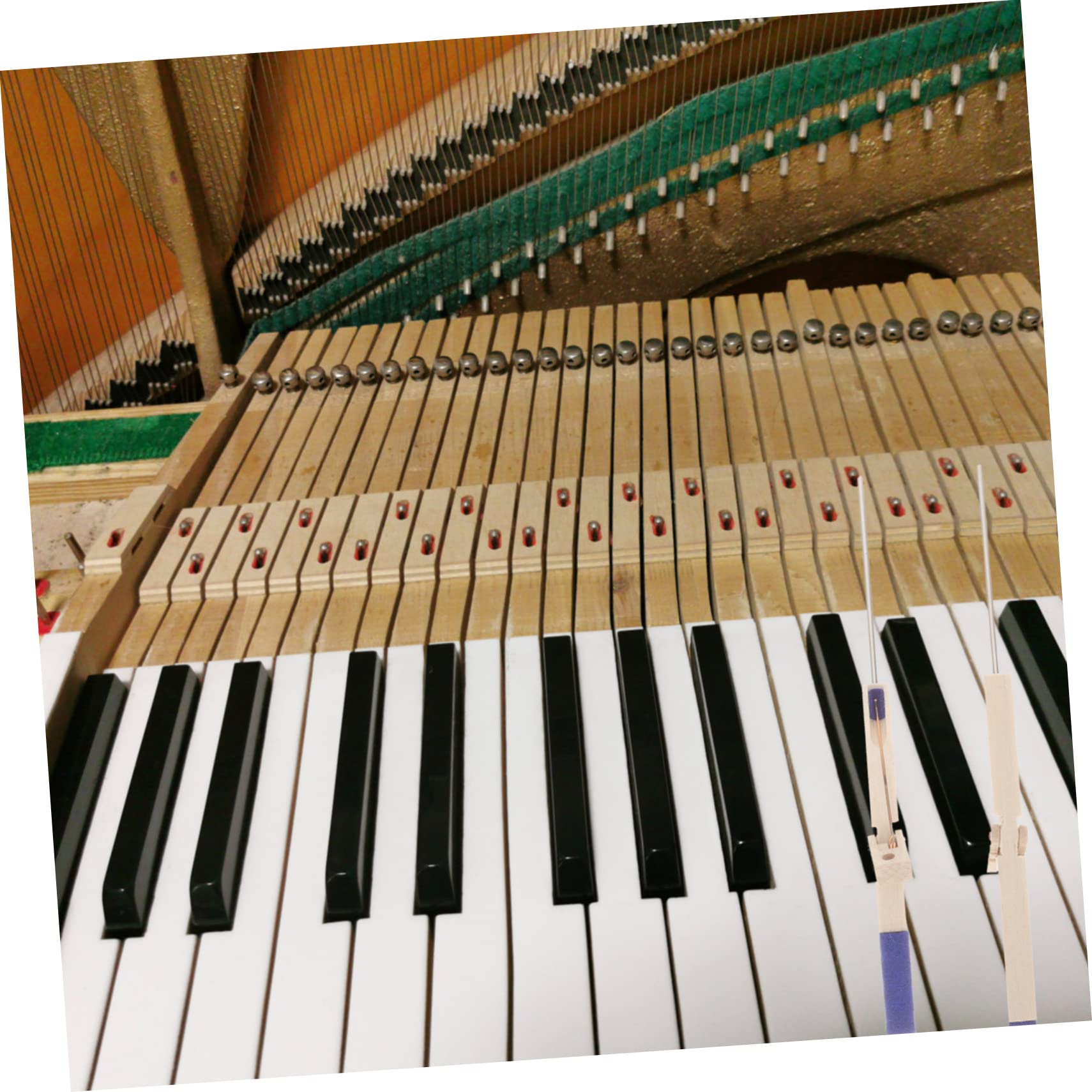 HEMOTON Piano-onderhoudsset - Stemgereedschap Dempers En Reparatieaccessoires Voor Thuisgebruik
