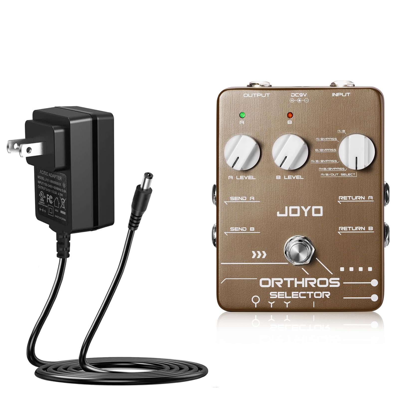 Amazon.com: JOYO Line Selector Guitar Pedals (ORTHROS SELECTOR JF