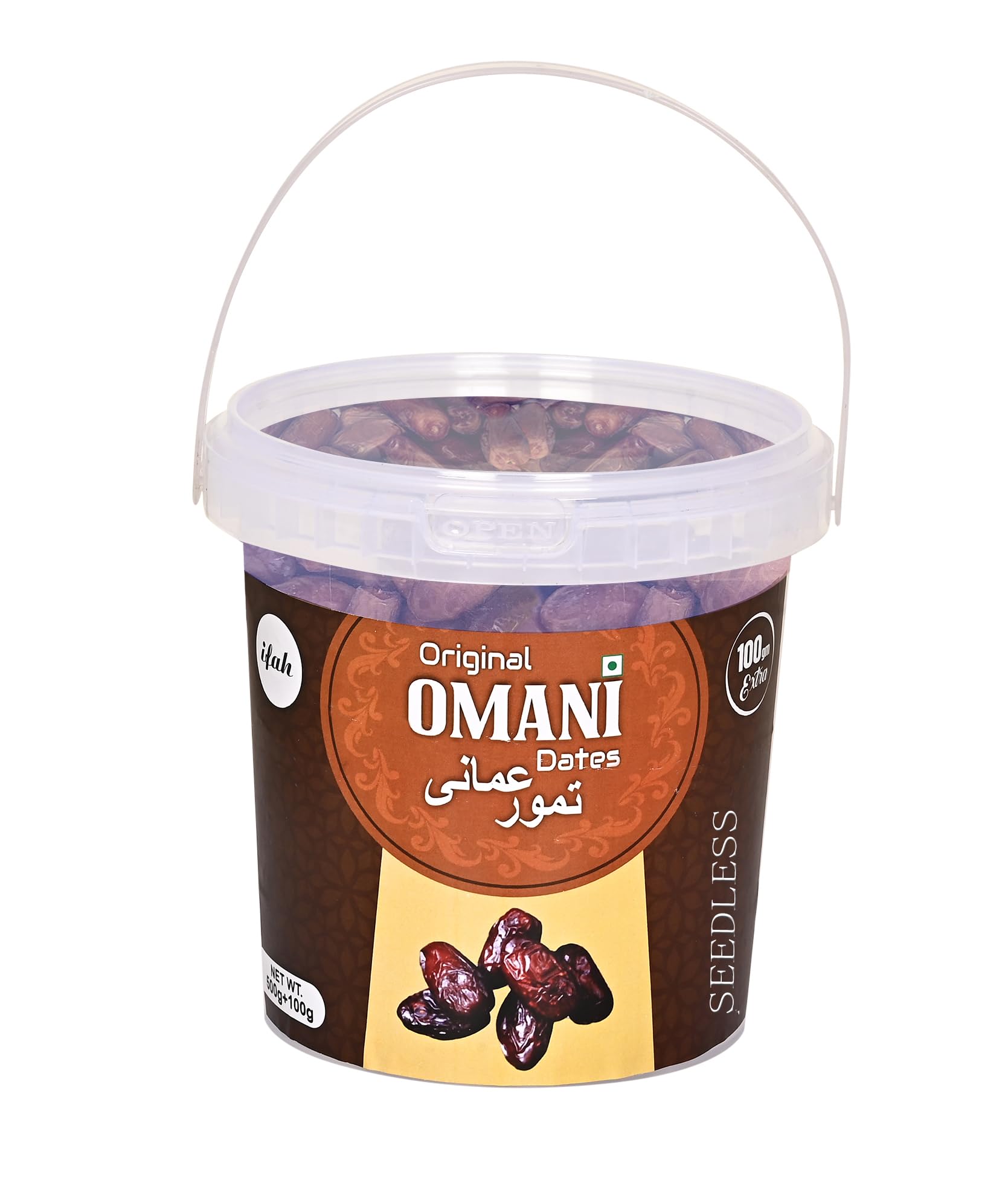 Ifah Dates/Khajoor Seedless Omani 1kg Pack | All Natural | No Preservatives | No Added Sugar | Gluten Free | Vegan | Plant Based | Non GMO | Dates Dry Fruits | Khajur | Khajoor | Khejur (B0CCMPMD5P) Amazon Price History, Amazon Price Tracker