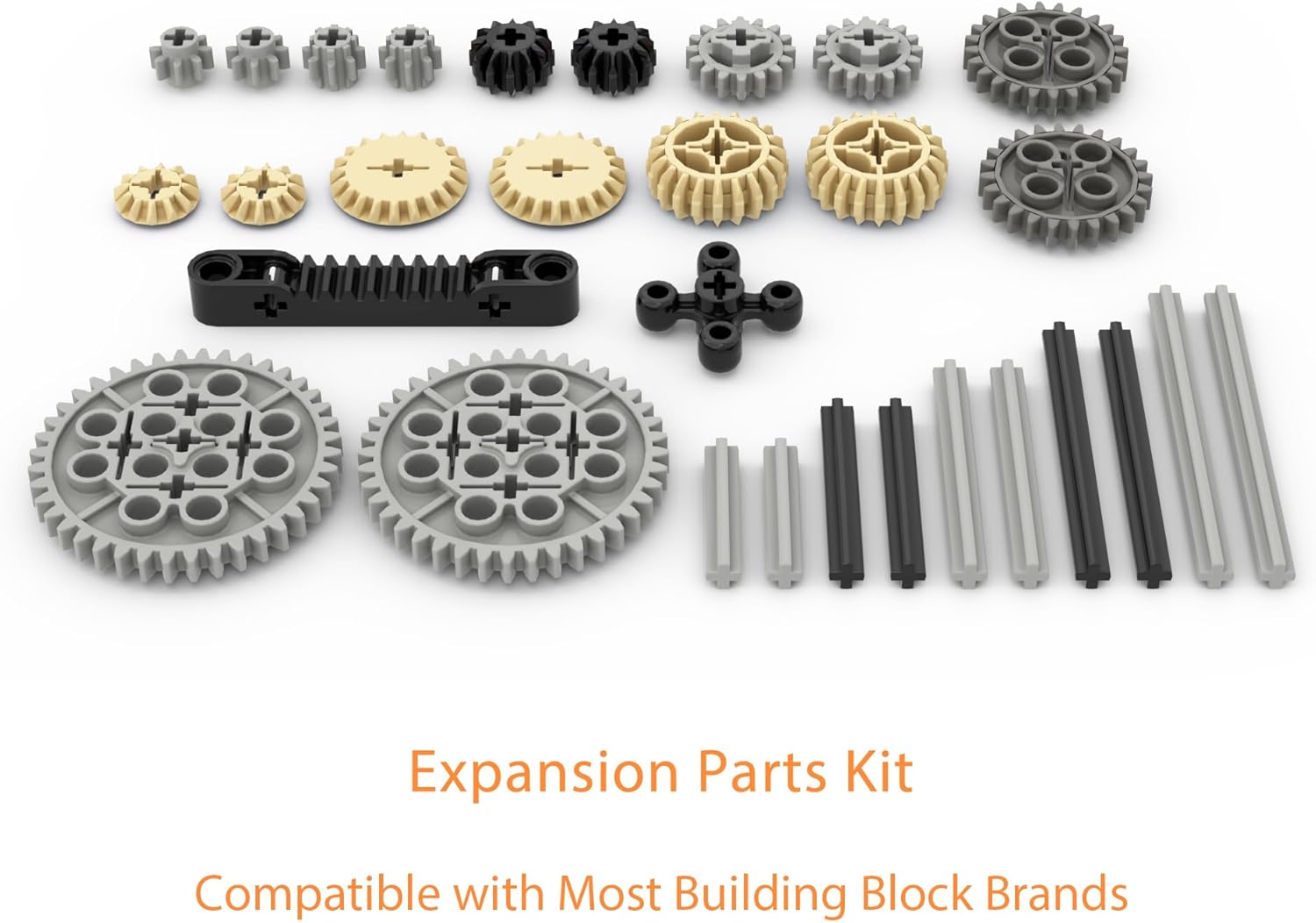 38PCS Power Function Motor Set Compatible with Technic Parts for Building Block Adjustable Speed Remote Control Modification Accessories