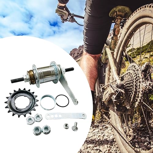 Miniatura 2 de Juego de conversión de cubo de bicicleta, freno trasero, 36 agujeros, herramienta de repuesto para bicicleta, juego de conversión de cubo de