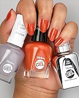 Vista 8 de Sally Hansen Miracle Gel Salon Quality Nail Polish Gel-Like Formula, Two-Step System, No UV Light Needed, Long Lasting Opaque, Shimmery 382