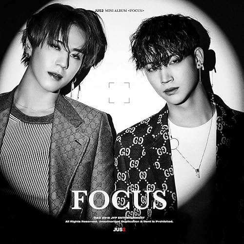 JYP Ent. JUS2 GOT7 - FOCUS Random ver. CD+Photobook+Cartel en paquete+2 tarjetas fotográficas+juego de tarjetas fotográficas adicionales