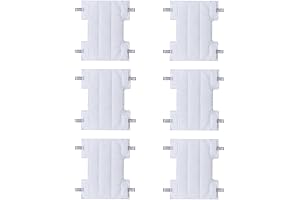 6-Pack Shark Vacuum Pad Microfiber Replacements